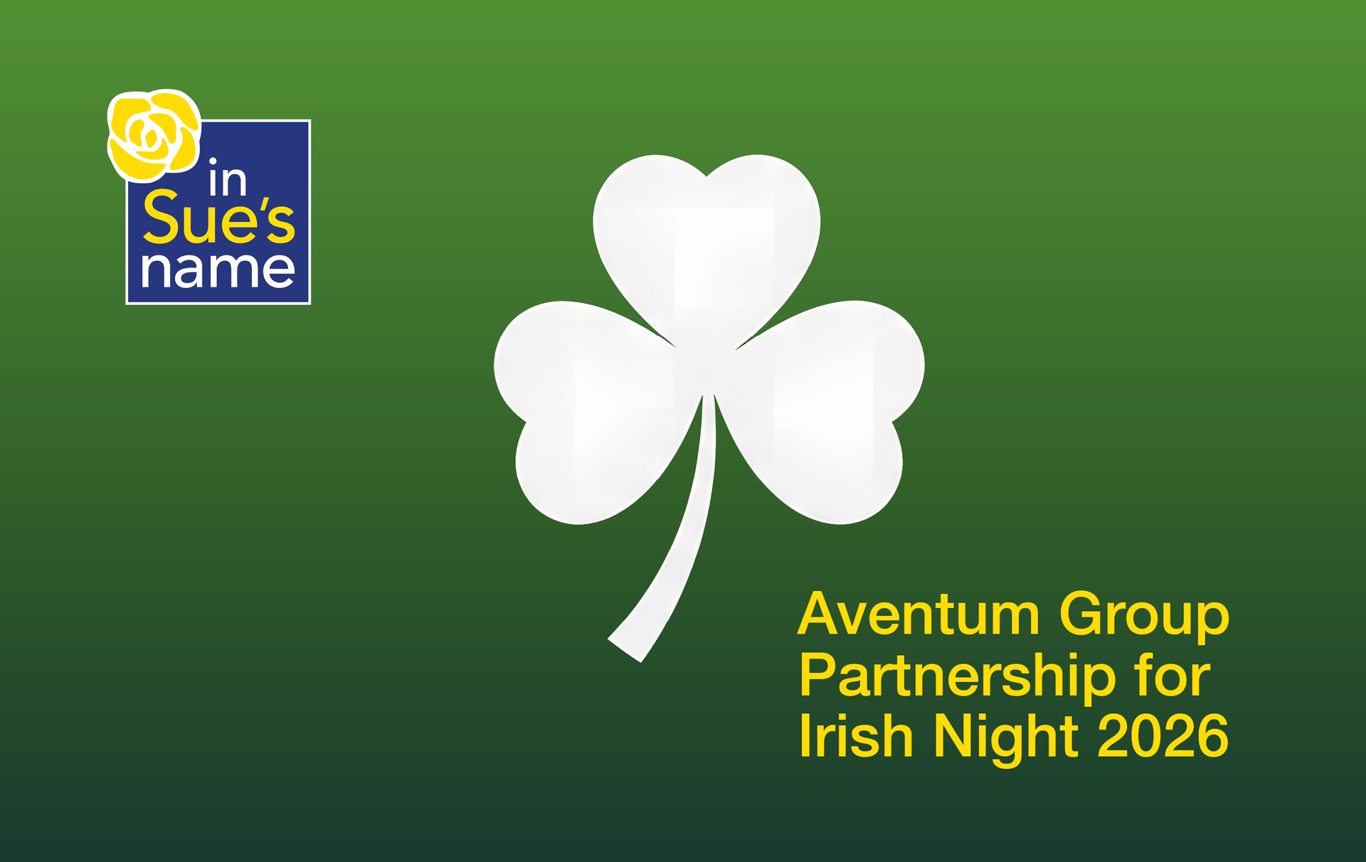 IN SUE'S NAME IRISH NIGHT AVENTUM PARTNERSHIP